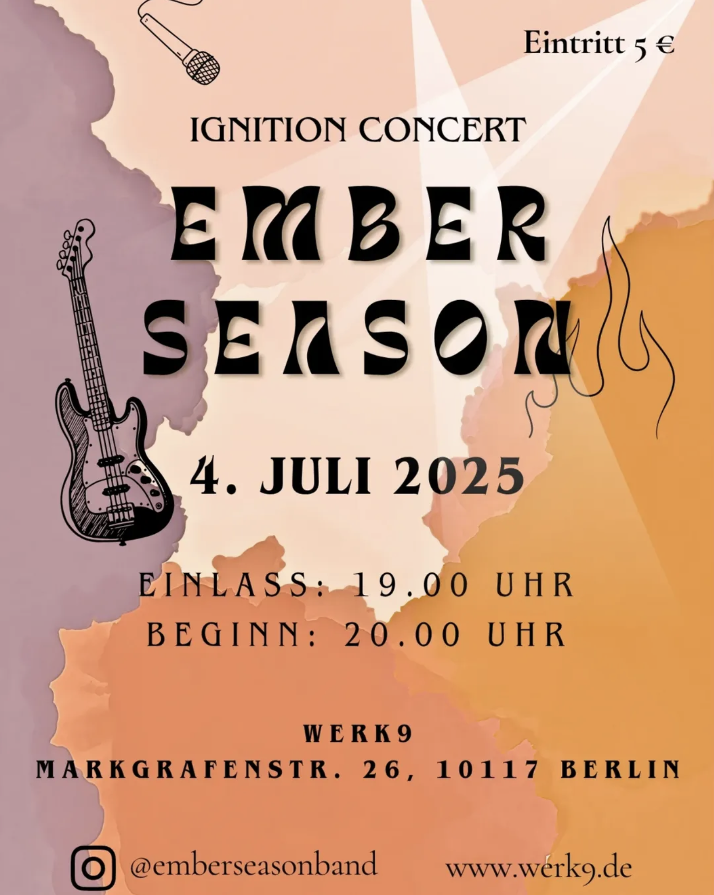 Ember Season – Debutkonzert